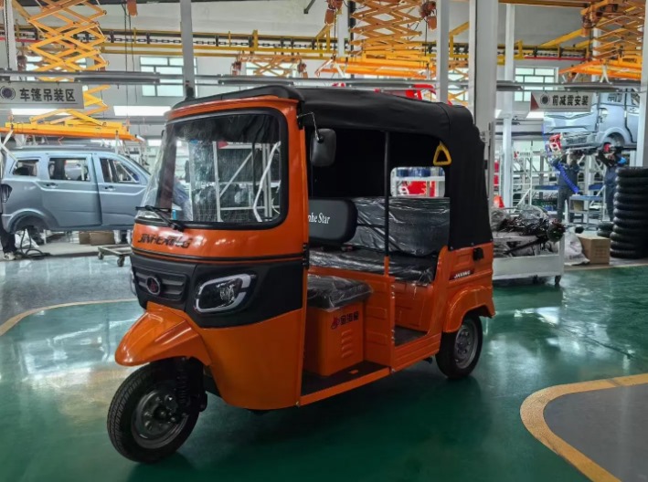 tricycles Bajaj et TVS King 