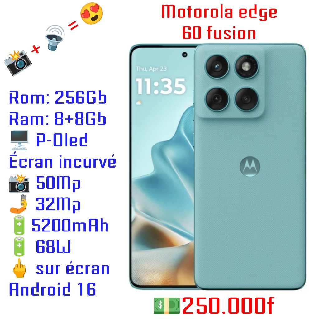 Motorola edge 60 fusion 