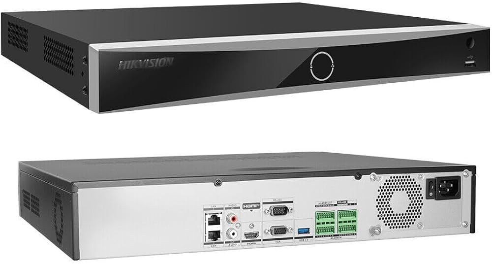 NVR de 32 channels hikvision 4 disque dur SATA 