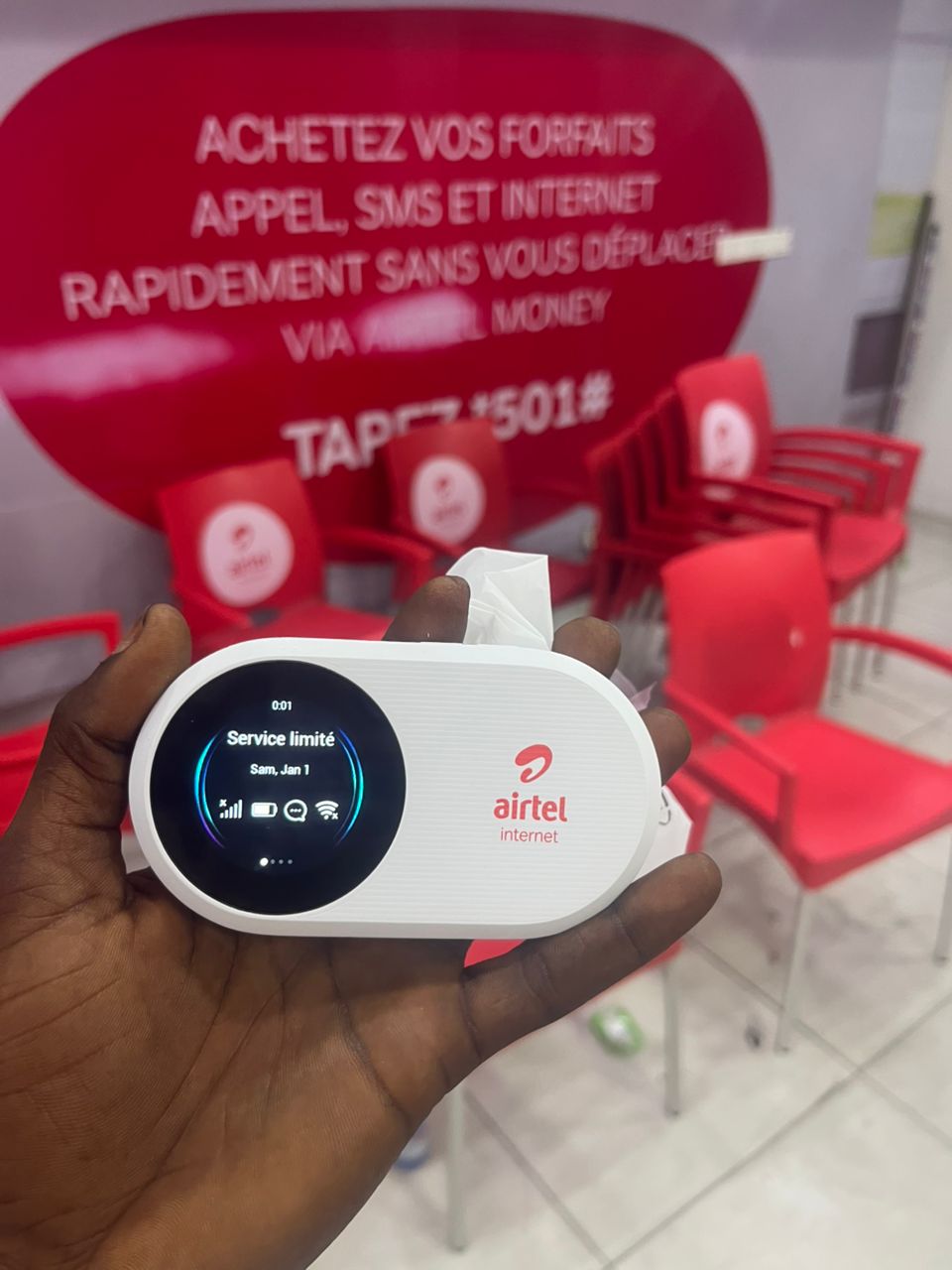 Modem Airtel U10S Pro avec 20 Gigas 