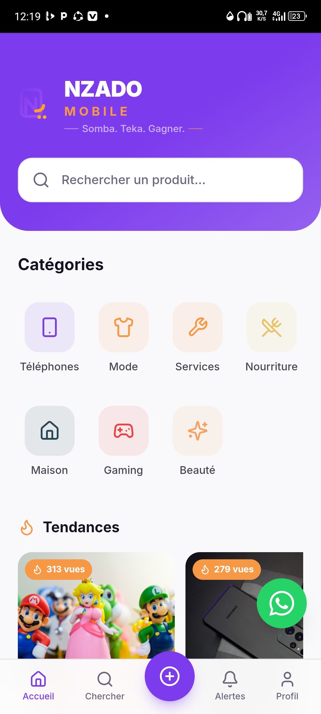 Nzado mobile