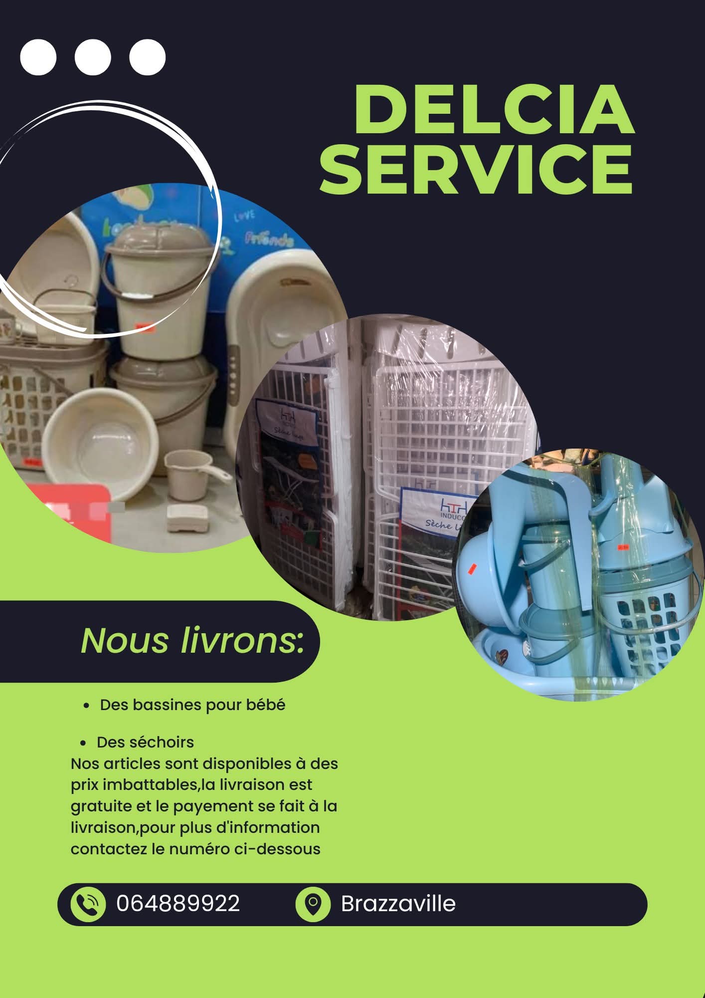complet bassines pour bébé 