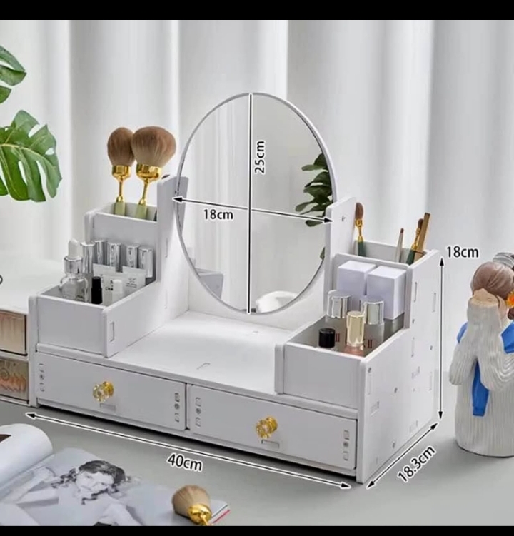 mini coiffeuse et organisateur 