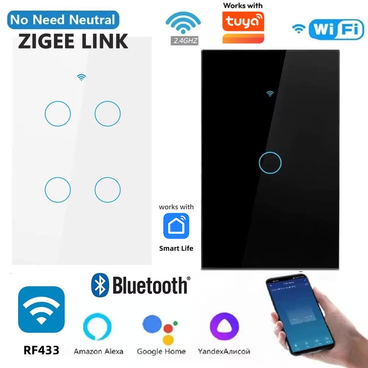 Interrupteur intelligent tactile 